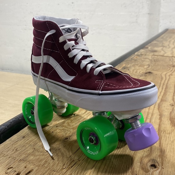 Custom Vans Roller Skates Mens 6.5/Women’s 8 - Picture 2 of 6